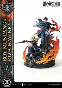 Prime 1 Studio Concept Masterline Fullmetal Alchemist Roy Mustang & Riza Hawkeye DX Bonus Version - Fullmetal Alchemist: Brotherhood - photo 8
