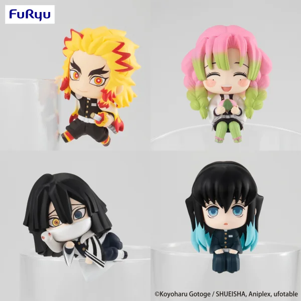 FuRyu Demon Slayer: Kimetsu no Yaiba Chokotto Hikkake Figure Petit 2 (Box) - Demon Slayer: Kimetsu no Yaiba