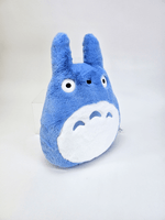 Medium Blue Totoro Nakayoshi Plush (Flat) "My Neighbor Totoro" 2