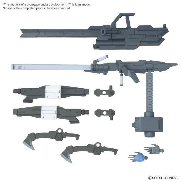 BANDAI HOBBY OPTION PARTS SET GUNPLA 12 (LARGE RAILGUN) - Mobile Suit Gundam: Iron-Blooded Orphans