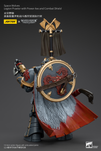 Space Wolves Legion Praetor with Power Axe and Combat Shield 8