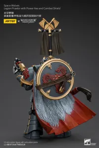 JOYTOY Space Wolves Legion Praetor with Power Axe and Combat Shield - Warhammer 40K - photo 8