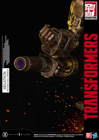 Premium Masterline Transformers: Generation 1 Megatron Antique Gold Version 4