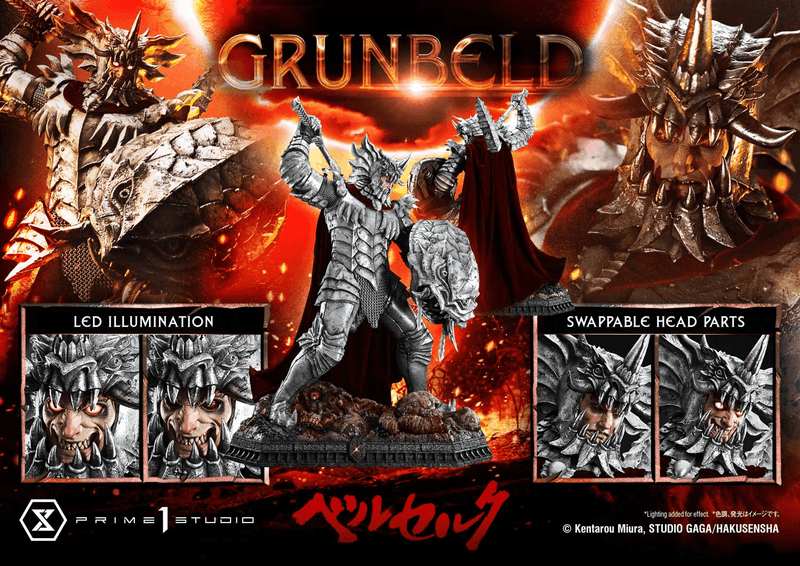 Ultimate Premium Masterline Berserk Grunbeld Grunbeld VS Guts 			