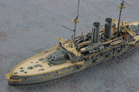 [QG60] 1:700 WOODEN DECK FOR 1:700 BATTLESHIP MIKASA 4