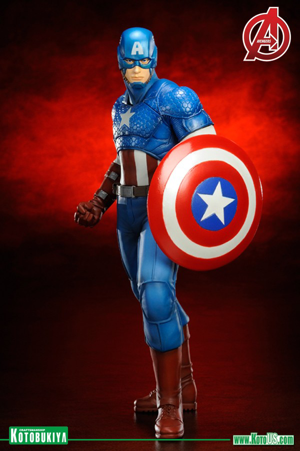 MARVEL COMICS CAPTAIN AMERICA MARVEL NOW! ARTFX+ STATUE