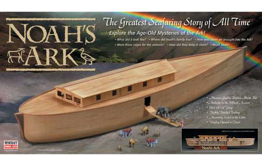 IMPORT PLASTIC MODEL KIT: 1/350 1/350 NOAH'S ARK