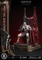 Prime 1 Studio Throne Legacy God of War: Ragnarok Young Kratos 			 - God Of War - photo 20