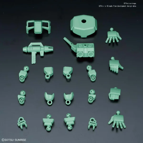 SD GUNDAM CROSS SILHOUETTE SILHOUETTE BOOSTER [GREEN]