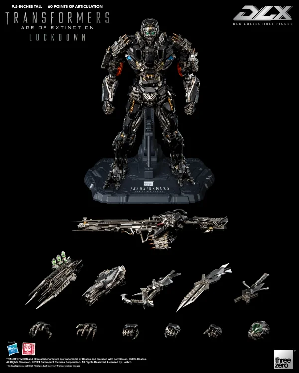 threezero Transformers: Age of Extinction - DLX Lockdown - Transformers