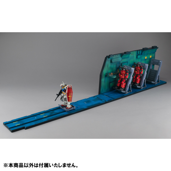 Realistic Model Series  Mobile Suit Gundam （For 1／144 HG series）  White Base Catapult Deck  ANIME EDITION
