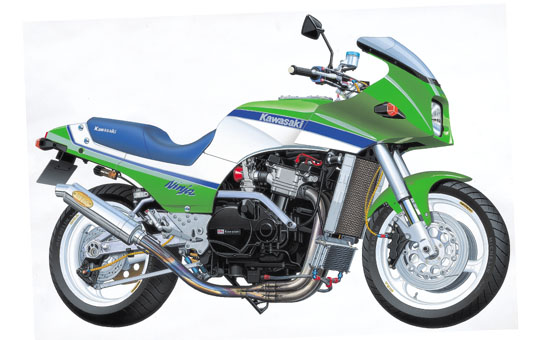 1/12 KAWASAKI GPZ900R NINJA TUKIGI Ver.