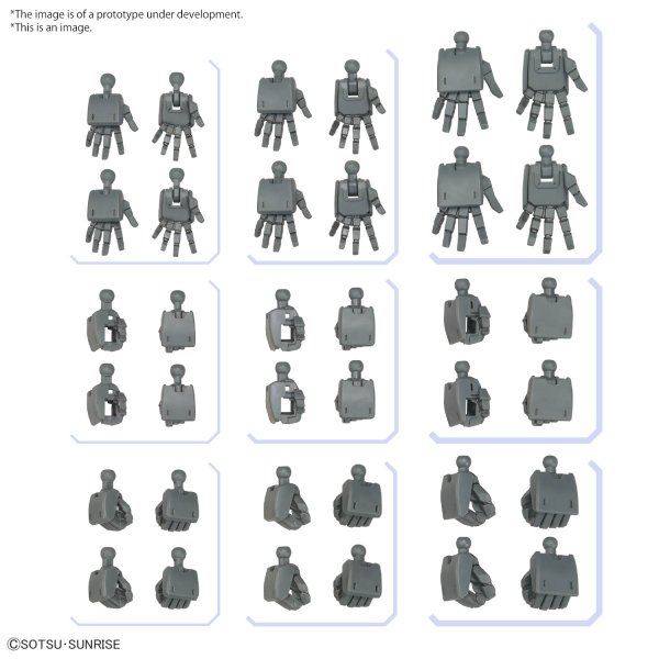 OPTION PARTS SET GUNPLA 03 (BUILD HANDS EDGE)