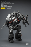 Raven Guard Contemptor Dreadnought with Gravis autocannon and Chainfist 15
