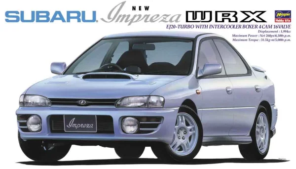 Hasegawa 1/24  SUBARU NEW Impreza WRX (1994) - Scale Kits