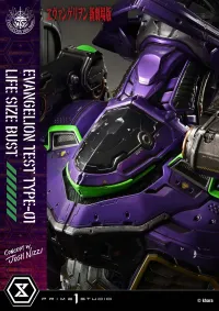 Prime 1 Studio Life Size Bust Evangelion Test Type-01 (Concept By Josh Nizzi) Bonus Version - Neon Genesis Evangelion - photo 5