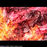 MegaHouse Portrait.Of.Pirates ONE PIECE “SA-MAXIMUM” Leader of Red Hair Pirates Red-Haired Shanks Kamusari - ONE PIECE - photo 6