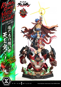 Ultimate Premium Masterline Tengen Toppa Gurren Lagann Kamina, Simon & Yoko with Lagann "Our Hearts Pierce the Skies!" Deluxe Version 1