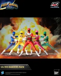 threezero Power Rangers Zeo - FigZero 1/6 Zeo Rangers Pack - Power Rangers - photo 2