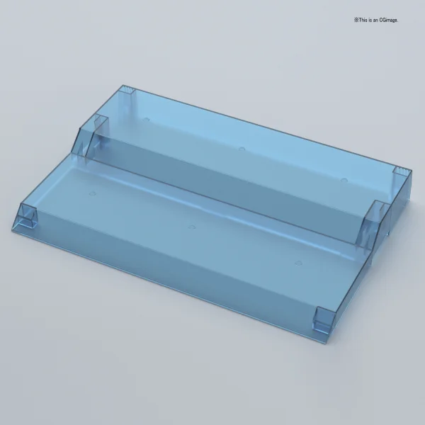 BANDAI HOBBY Collection Stage - Clear Blue - Display Cases & Storage