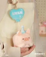 TOYZEROPLUS LuLu the Piggy Generic - Plush Keychain (Sky Blue Balloon ver.) - LuLu The Piggy - photo 4