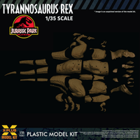 1/35 Scale Plastic Model Kit Jurassic Park Tyrannosaurus rex 11