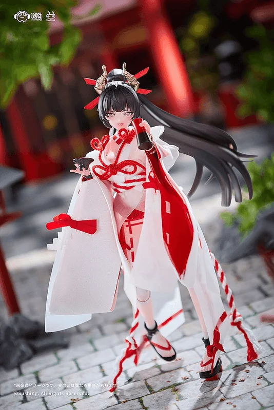 Sushing Sakura Uefuji 1/12 Articulated Figure - Combat priestess