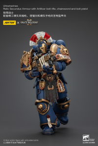 Ultramarines Relic Secundus Armour with Artificer bolt rifle, chainsword and bolt pistol 5
