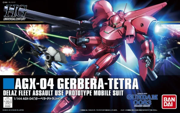 BANDAI HOBBY HGUC 1/144 #159 Gerbera Tetra - Mobile Suit Gundam
