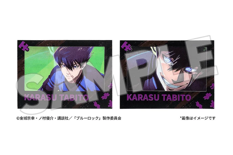 GoodSmile Moment BLUE LOCK Lenticular Card Karasu Tabito - BLUE LOCK