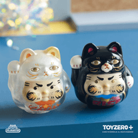 PP X MONSTER Sparkle Lucky Kitten Daruma Blind Box 24