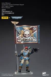 JOYTOY Astra Militarum Tempestus Scions Command Squad 55th Kappic Eagles Banner Bearer - Warhammer 40K - photo 1