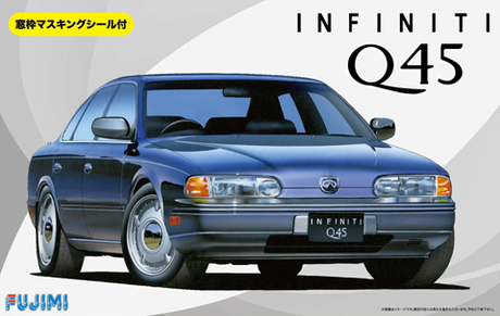 [ID-146] 1/24 Infiniti Q45 w/Window Frame Masking Seal