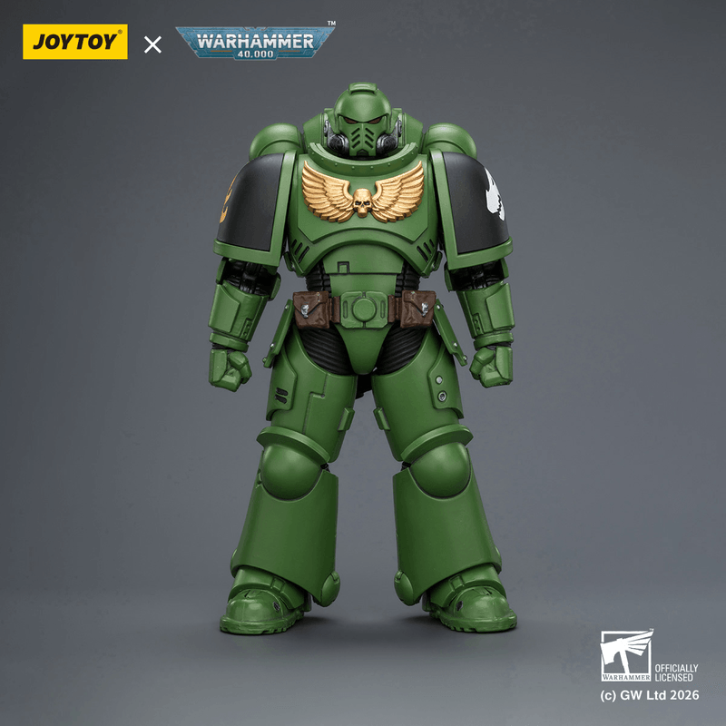 Salamanders Intercessor with Bolt Rifle, Bolt Pistol and Chainsword