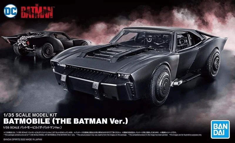 1/35 SCALE MODEL KIT BATMOBILE (THE BATMAN Ver.)