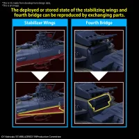 BANDAI HOBBY 1/1000 SPACE BATTLESHIP YAMATO 3199 - Space Battleship Yamato - photo 3