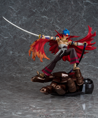 Tengen Toppa Gurren Lagann Scale Figure Kamina & Gurren 3