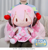 fuwa petit "Sakura Miku" Dodeka Jumbo Plush 3