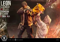 Prime 1 Studio Ultimate Premium Masterline Resident Evil 4 Leon S. Kennedy versus Chainsaw Villager - Video Games - photo 63