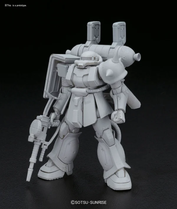 BANDAI HOBBY HG 1/144 Zaku Mass Production Type + Big Gun (Gundam Thunderbolt Ver) - Mobile Suit Gundam Thunderbolt