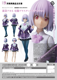 Akane Shinjo Articulated Plastic Model Kit 11