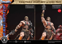 Real Elite Masterline Masters of the Universe He-Man & Battle Cat Ultimate Bonus Version			 50