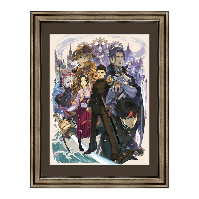 CAPCOM The Great Ace Attorney main visual CHARA FINE GRAPH - The Great Ace Attorney