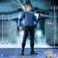 Exquisite Mini Series 1/18 Scale 4 Inch STAR TREK Strange New Worlds Spock Action Figure 6