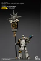 JOYTOY Iron Warriors Command Squad Chosen with Legion Standard - Warhammer 40K - photo 6