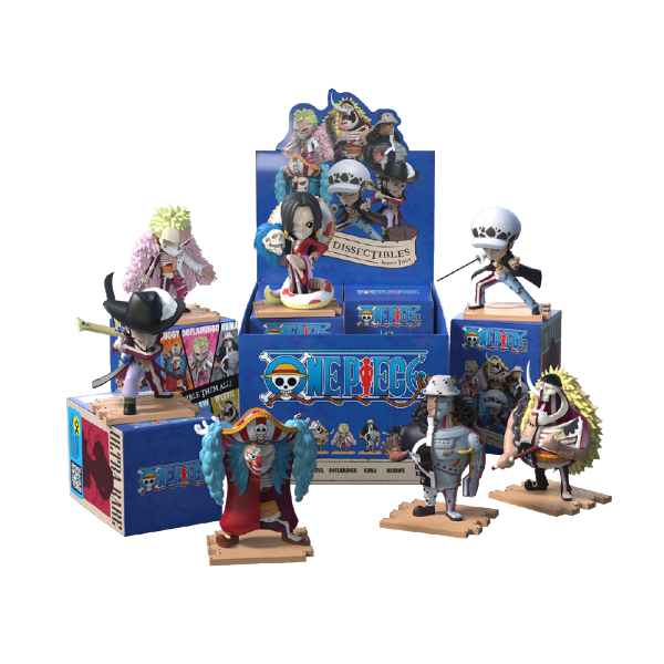 Hidden Dissectibles: One Piece Series 4 (Warlords ed.)  (6pc per box)