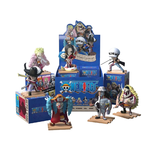 Mighty Jaxx Hidden Dissectibles: One Piece Series 4 (Warlords ed.) (6pc per box) - ONE PIECE