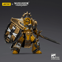 Imperial Fists Legion Praetor in Tartaros Terminator Armour with Power Sword and Vigil Storm Shield 20