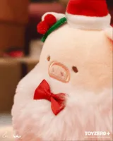 TOYZEROPLUS LuLu the Piggy Christmas - Lovely Snowball Lu Plush Keychain (Pink ver.) - LuLu The Piggy - photo 2
