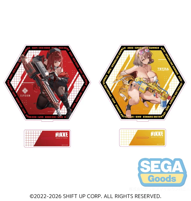 SEGA "GODDESS OF VICTORY: NIKKE" PtZ Double-Sided Big Acrylic Stand - GODDESS OF VICTORY: NIKKE